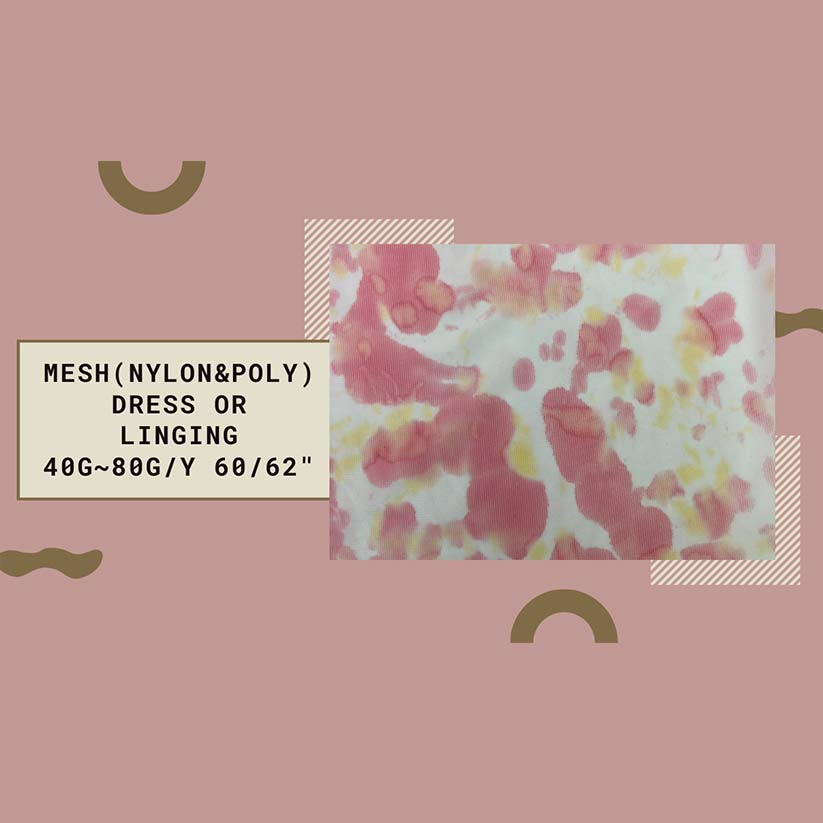 YUGOLD nylon polyester PP mesh technical fabric for dress lining and lamination, 40–400 g/y