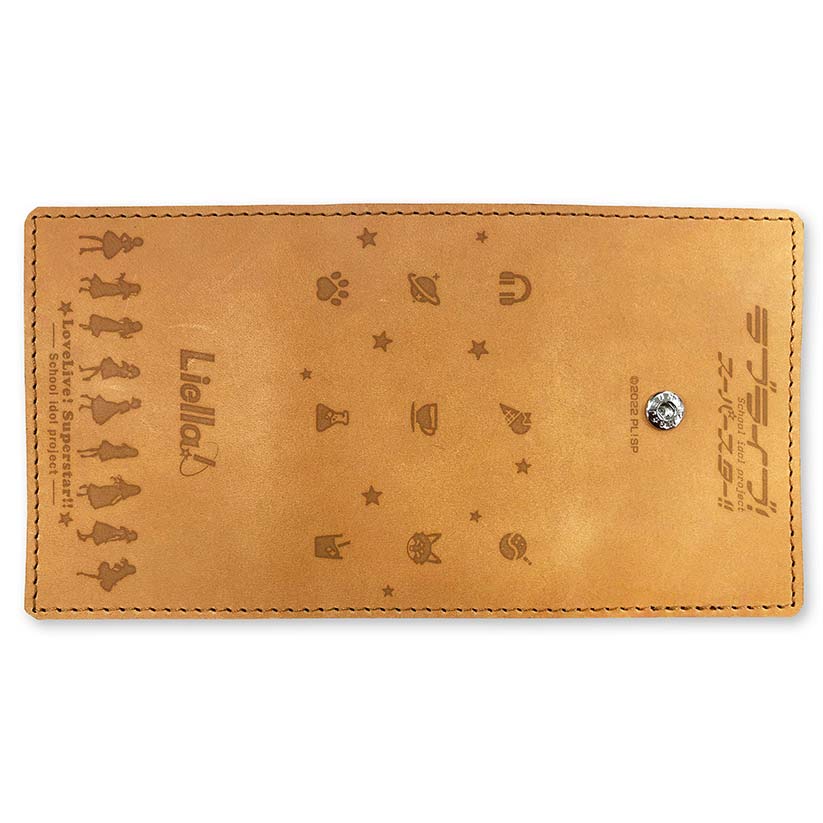 PU Discolored Leather Wallet